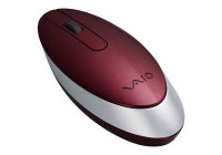 Sony VAIO Bluetooth Laser Mouse - Garnet Red (VGP-BMS33RJ)